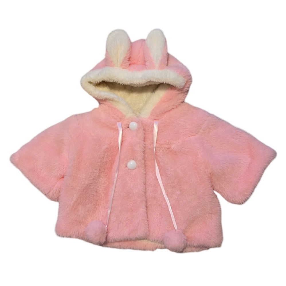Girls Fuzzy Coat